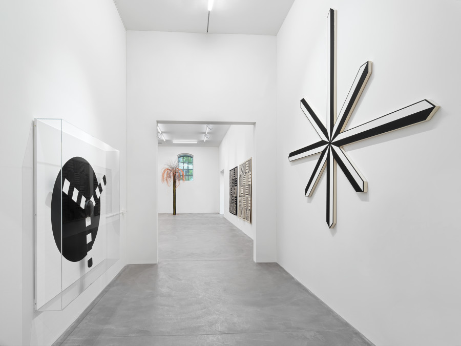 We are here!, exhibition view, Museum Haus Konstruktiv, 2025, photo: Stefan Altenburger