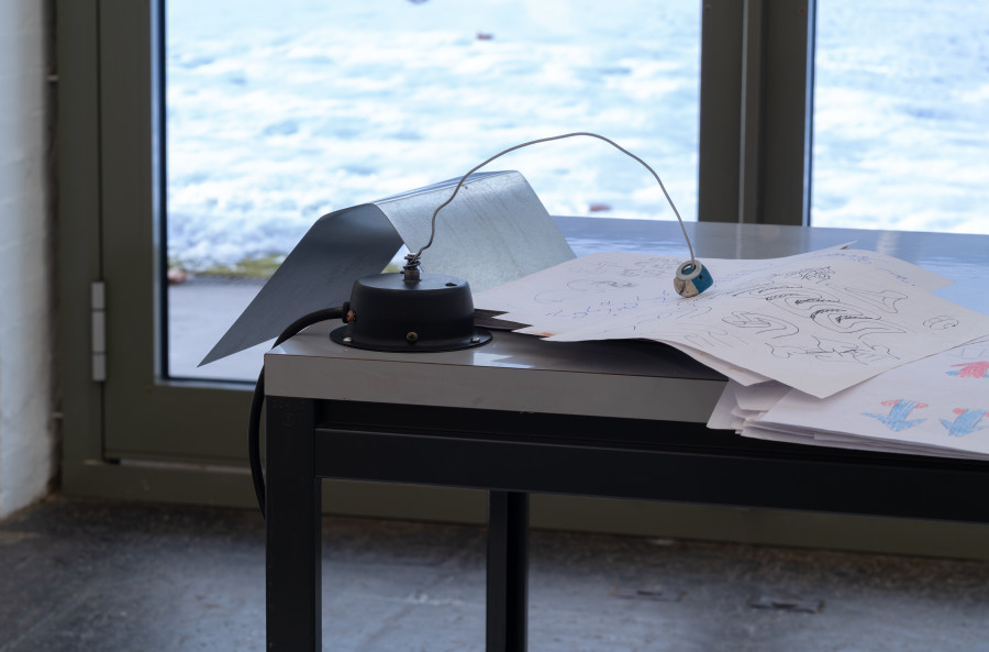 Sam Porritt, Duty of Care, Detail, 2020. Photo: Kunst Halle Sankt Gallen, E. Sommer. Courtesy: the artist.