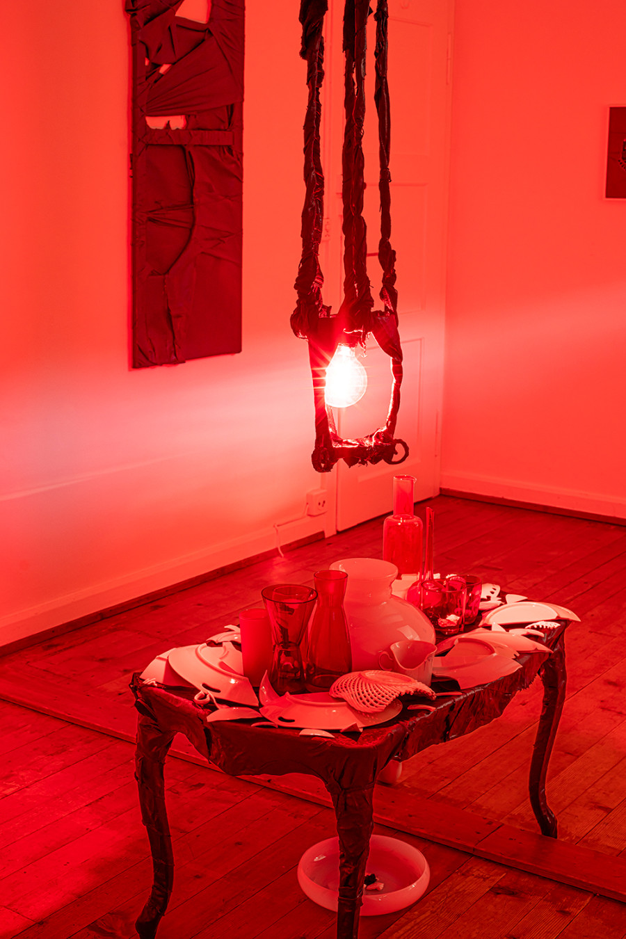 Exhibition View Solo Show Sylvain Gelewski «A Home Is A Home» at Peripherie 8, Basel, 2024 / Photo: Stefan Schmidlin / Courtesy: Peripherie 8