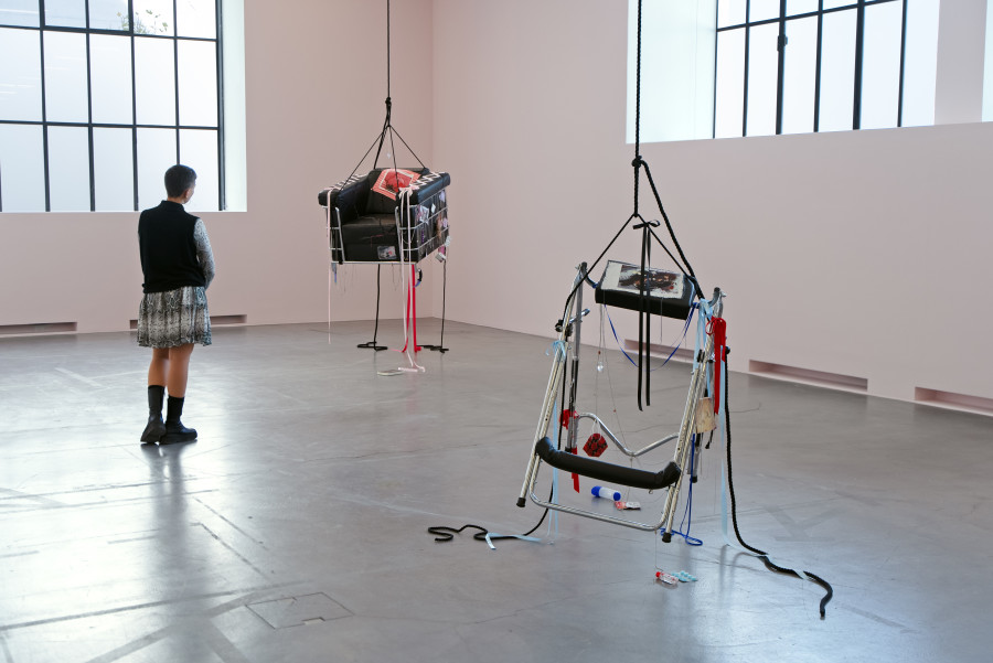 Exhibition view Interdependencies: Perspectives on Care and Resilience, Laurin Youden, Venus in Scorpio, 2023, Installation, various materials. Courtesy the artist. Photo: Studio Stucky