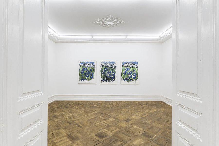 Exhibition view, Christian Lindow, 1980s at Mai 36 Galerie, Zurich. Photo Credits: Peter Baracchi. Courtesy of the artist and Mai 36 Galerie