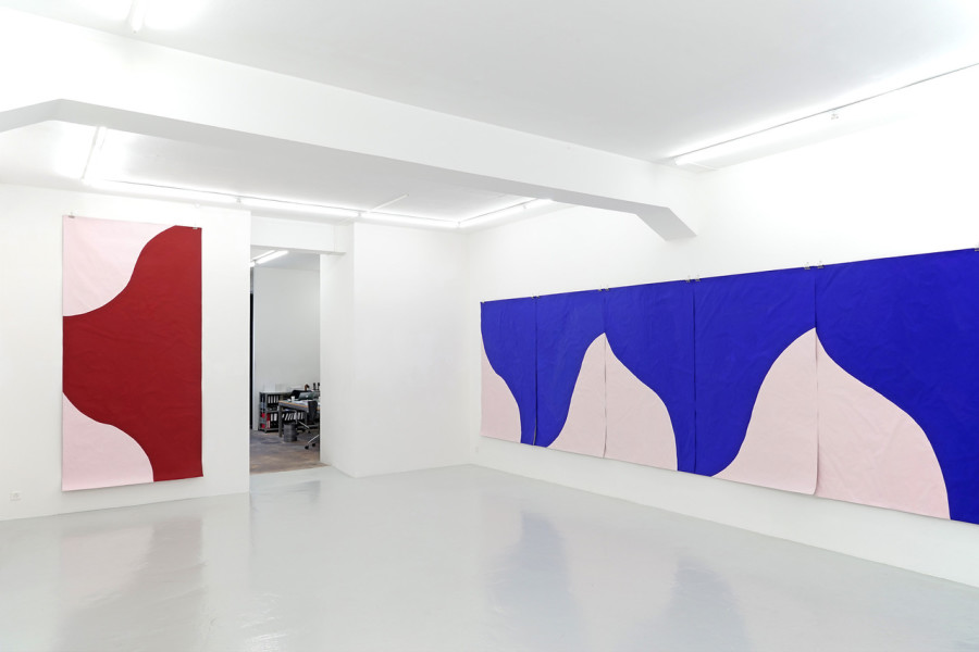 Exhibition view, The Abundance of Possibilities, Spring Variations at Lullin + Ferrari, 2022.