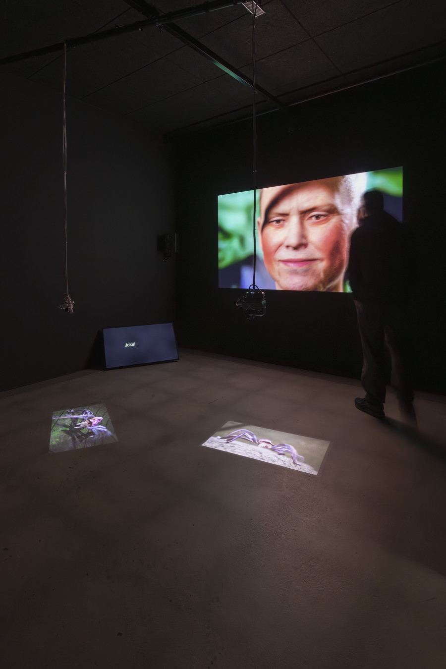 Rhona Mühlebach, Antechamber of Supporting Characters, 2024, «Lukas Truniger, Isabell Bullerschen, Rhona Mühlebach – Swiss Media Art – Pax Art Awards 2025», 2026, HEK, photo: Franz Wamhof