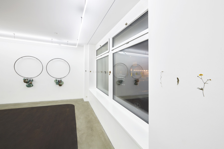 Installation view, Cuore Mangiato, Guscio di Fiore, Fattucchiere, Kulturfolger, 2023-2024. Photo: Anna Maysuk