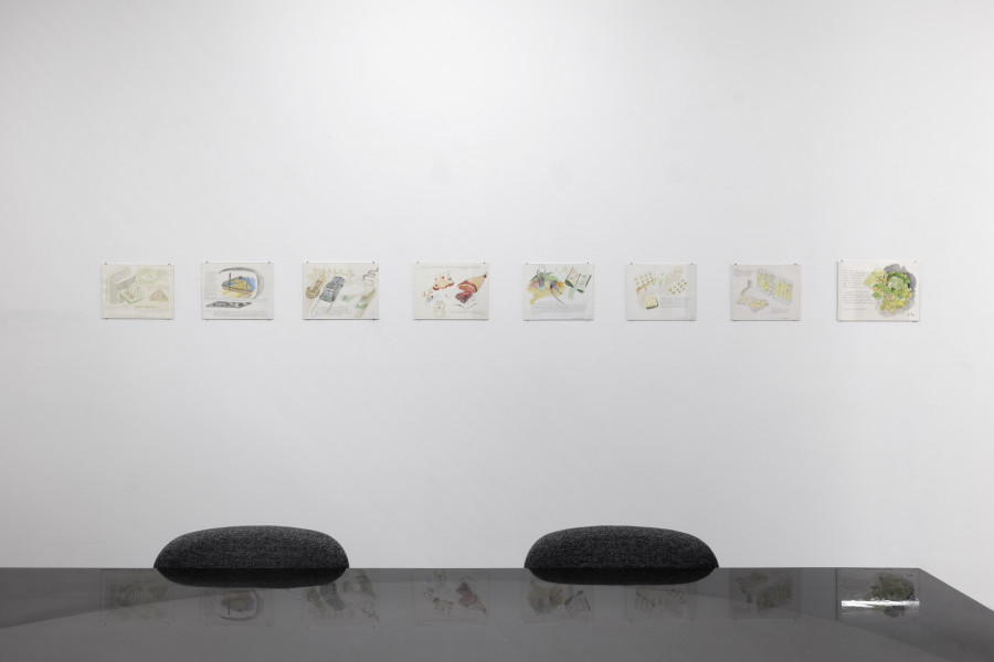 Installation view, Hunger, Weiss Falk, 2024. Courtesy: Weiss Falk and the Artists.