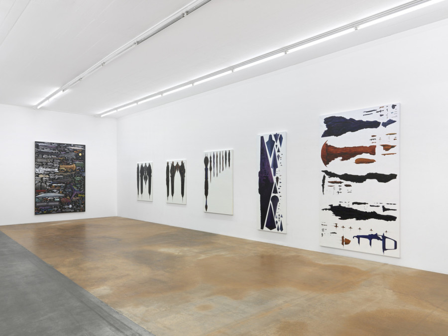 Mathis Gasser. Vue d'exposition, MAMCO, 2023, photo Annik Wetter