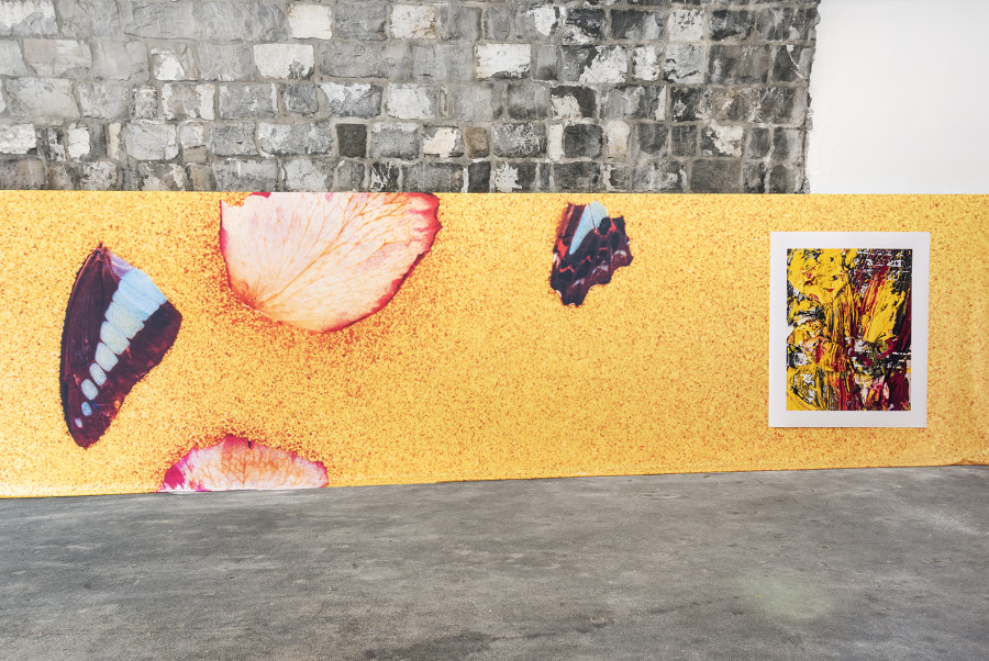 Installation view, Marius Glauer, FREEZE, Bad Posture, 2024. Photo credit: Remy Ugarte Vallejos