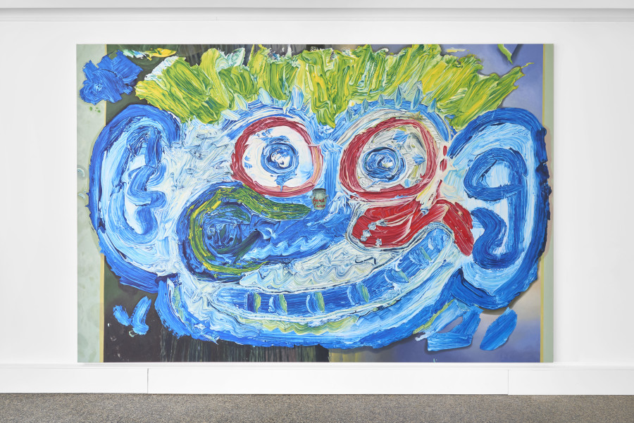 Mathieu Dafflon, If the kids, Saturday, 2022. Oil on canvas, 220 x 330 cm, (Ref. DAF010227). Photo: by Philipp Hänger