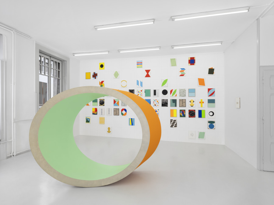 Installation view, Pierre Schwerzmann, trêve, Skopia, Geneva, 2025. Photo credit: Julien Gremaud, courtesy the artist and Skopia