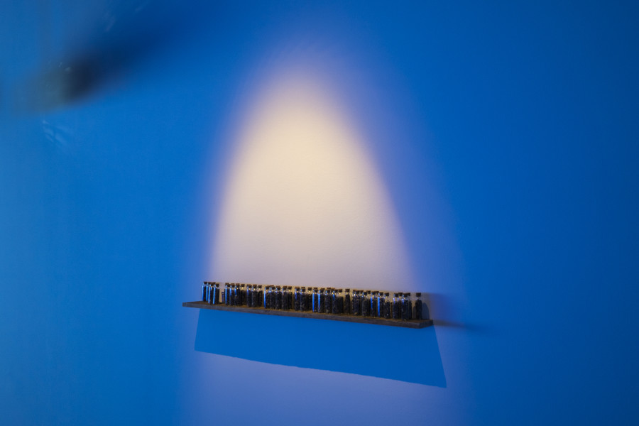 Vue d’exposition de Swiss Emerging Artist Prize 2022 au Centre d’Art Contemporain Genève (13.05.2022‒07.08.2022). © Centre d’Art Contemporain Genève. Photo : Julien Girard