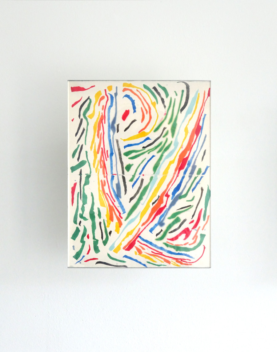 Benjamin Fanni, Carte Postale du Chaos: Coloriages. Valentin 61, 2024.