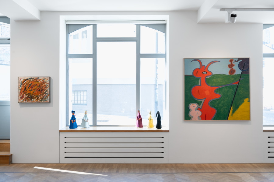 Installation view of Werner Frei, 'The Modernist and his view ahead. Works from 1930-1980', 2025, Galerie Fabian Lang, Zürich. Courtesy of the artist and Galerie Fabian Lang. © Fabian Lang