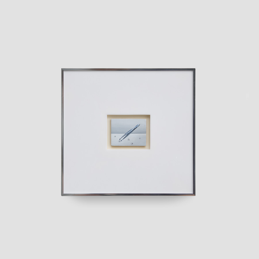 Fanny Brennan, Tweezer, 1987. Oil on gesso panel. 4.4 × 6 cm. Photo credit: Philipp Rupp