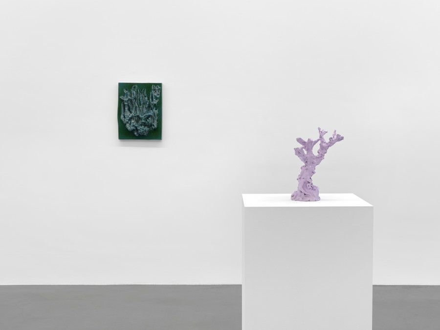 Installation view, Mai-Thu Perret, Diana, Galerie Francesca Pia, Zurich, 2024. Photo: Annik Wetter
