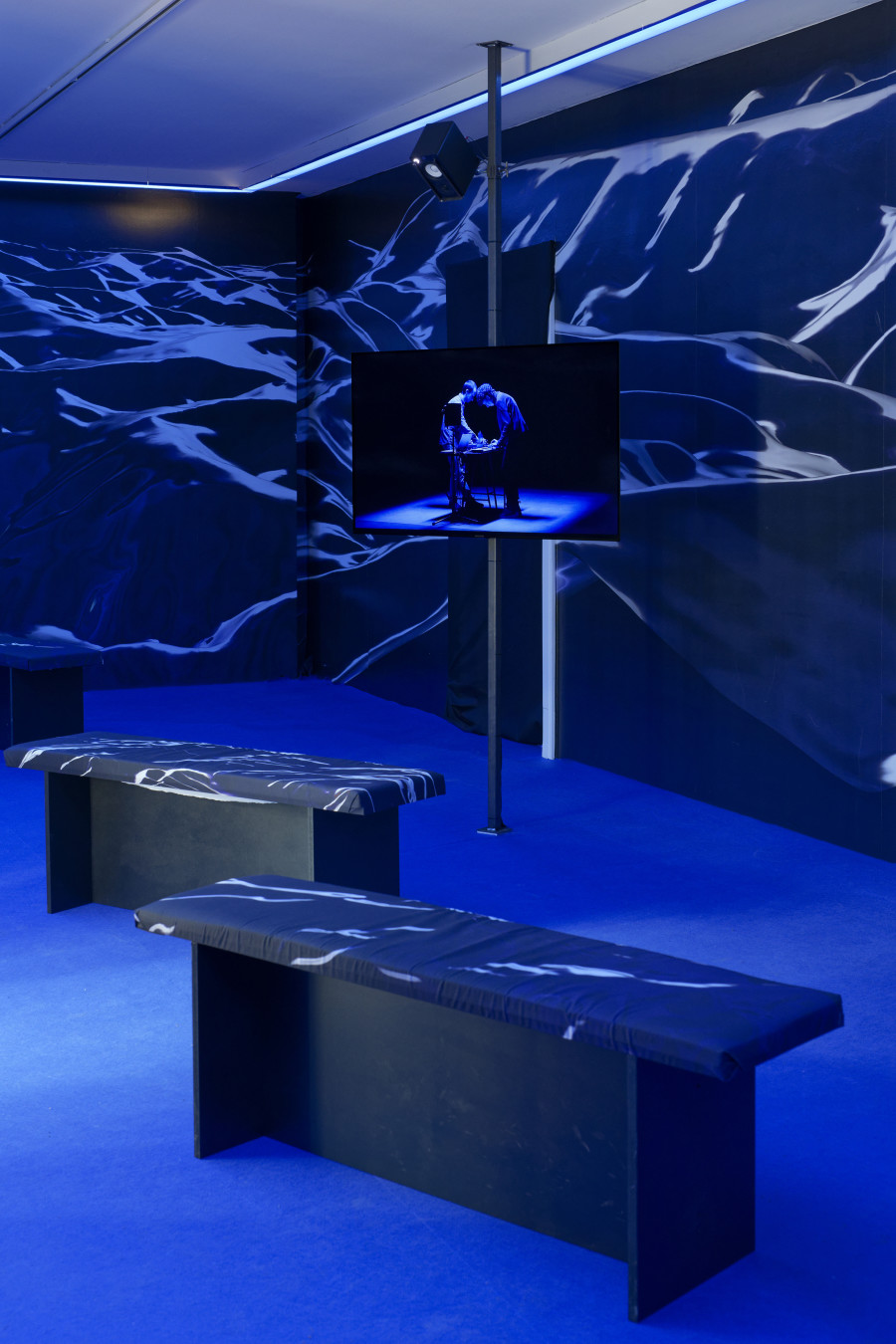 Exhibition view, Florent Meng Lechevallier, The Analogue Tracks, Villa du Parc, 2024. Photo credit: Aurélien Mole