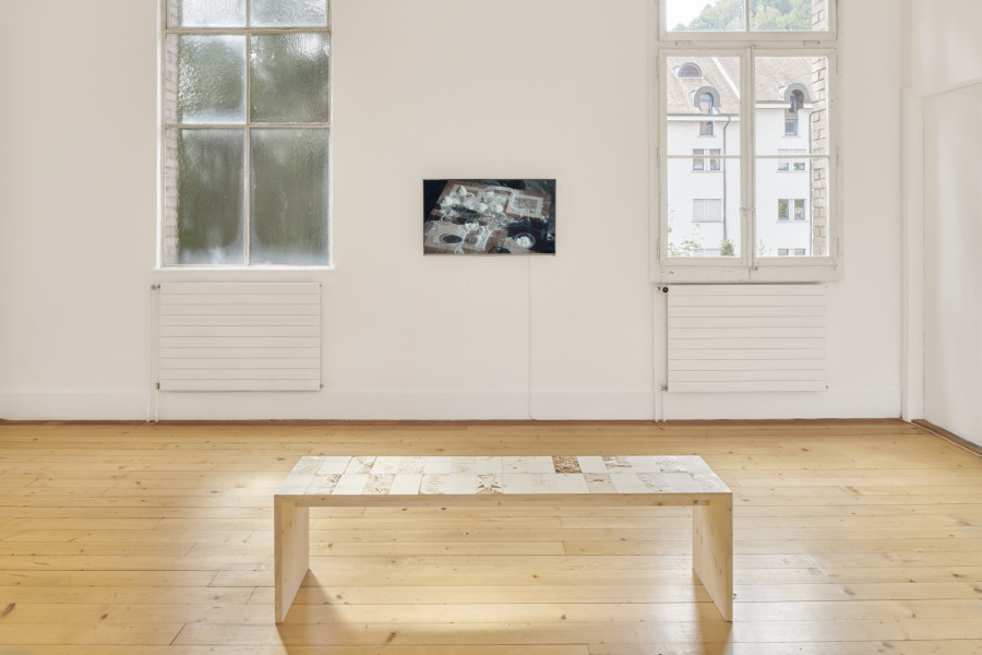 16. Installation view, Monika Emmanuelle Kazi, Do you know how to play?, 2022. Photo : Guillaume Python. Courtesy Kunsthalle Friart Fribourg