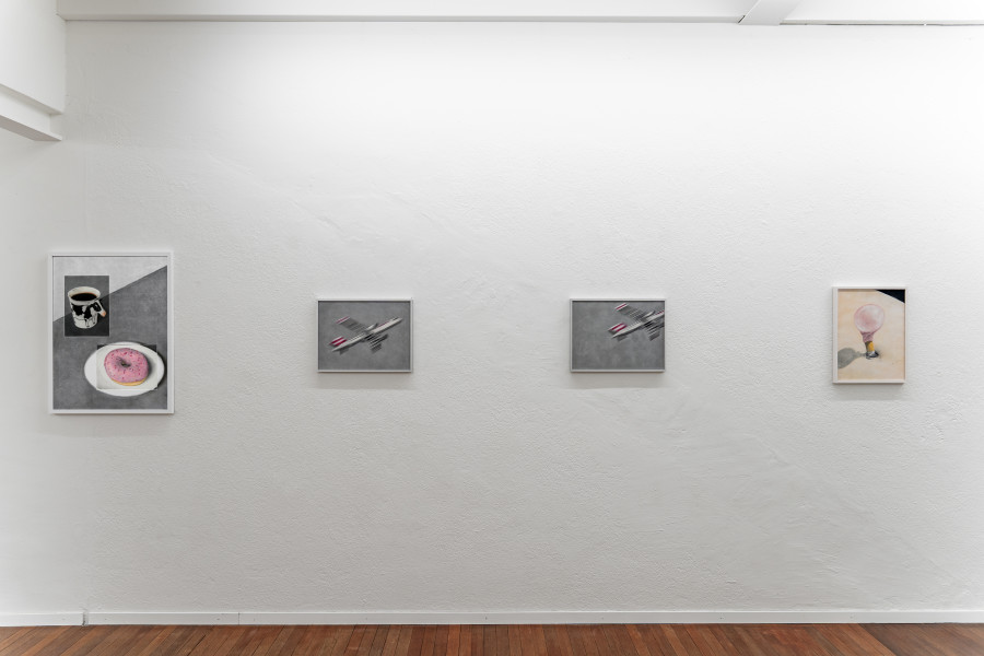 Exhibition views, Adam Cruces: Pastels, Blue Velvet, Zürich, Swiss, 2026. Photo: Adam Cruces
