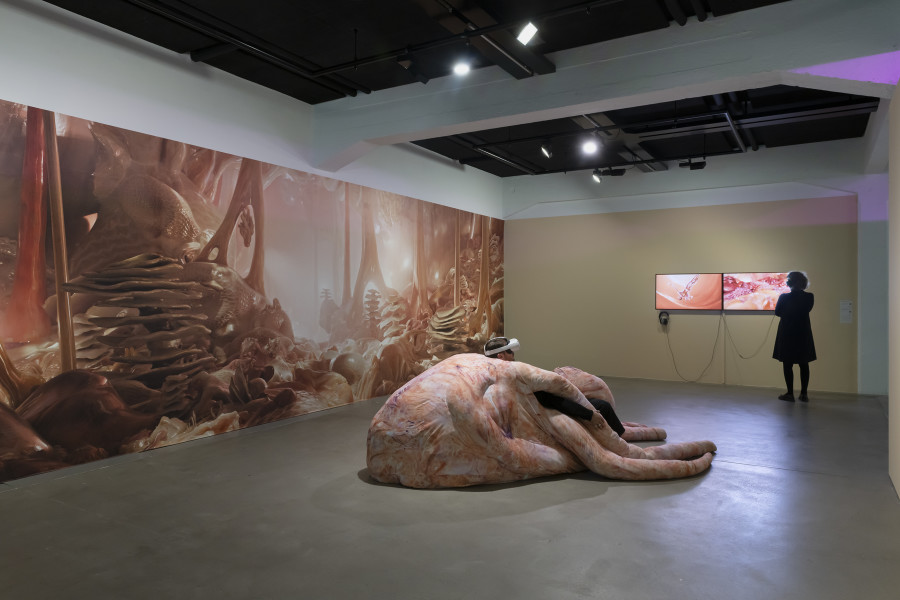 Isabell Bullerschen, ipseria, 2022, «Other Intelligences», 2025, HEK, photo: Franz Wamhof