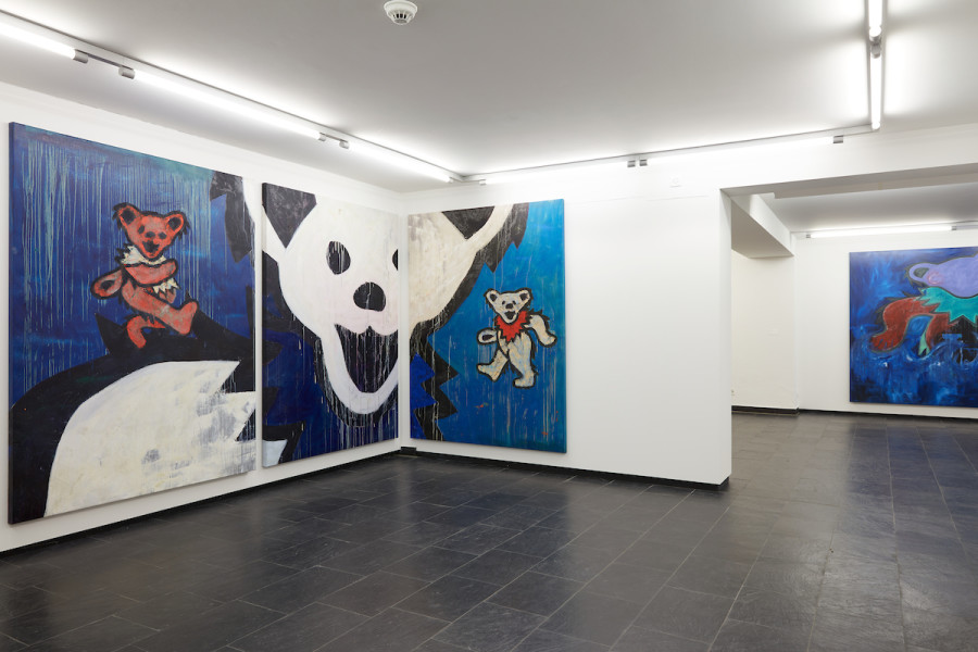Tina Braegger, exhibition shots “One Million Bears”, 2025, Museum im Bellpark, Kriens. Photo: Martin Stollenwerk