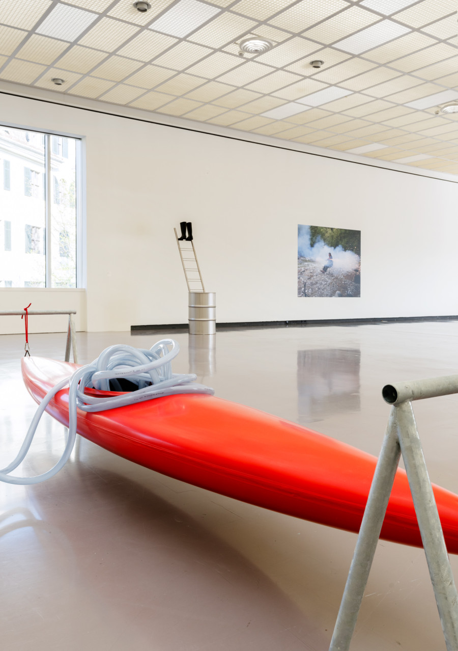 Exhibition views “Roman Signer. Landscape”, Kunsthaus Zürich, 4.4. – 17.8.2025. © Roman Signer / Photos: Franca Candrian, Kunsthaus Zürich