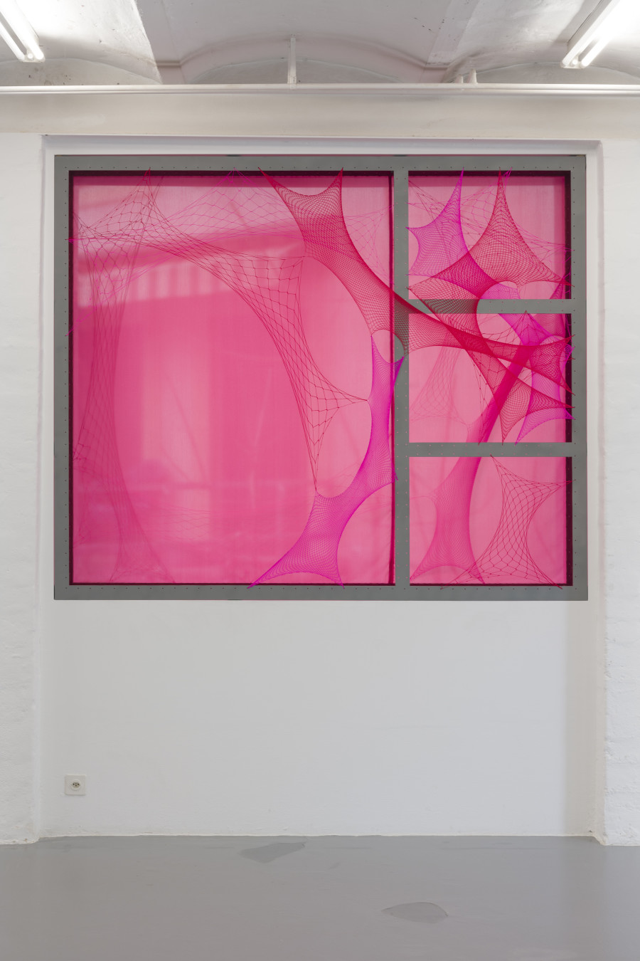 Mina Squalli-Houssaïni, Concealed #4 Gleaming, 2024. CAN Centre d’art Neuchâtel, Switzerland. Photography: Sebastian Verdon. Courtesy: All images copyright and courtesy of the artists and CAN Centre d’art Neuchâtel