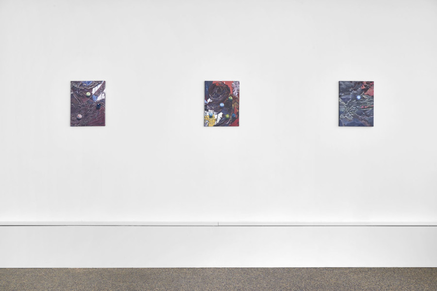 Exhibition view, Mathieu Dafflon, Facewalk / Jumprope, Wilde, 2022. Photo: by Philipp Hänger