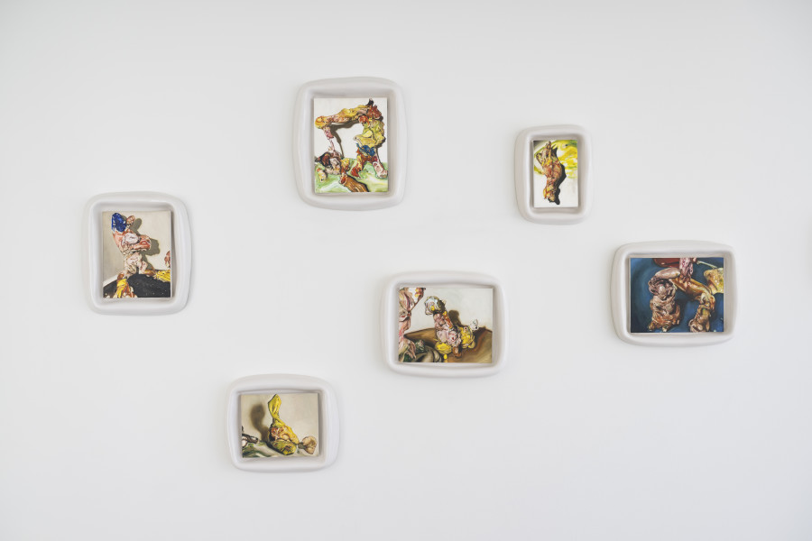 Exhibition view, Léopold Rabus: Monde en digestion, 08.02. – 12.04.2024. Wilde Basel. Photo: Andreas Zimmermann