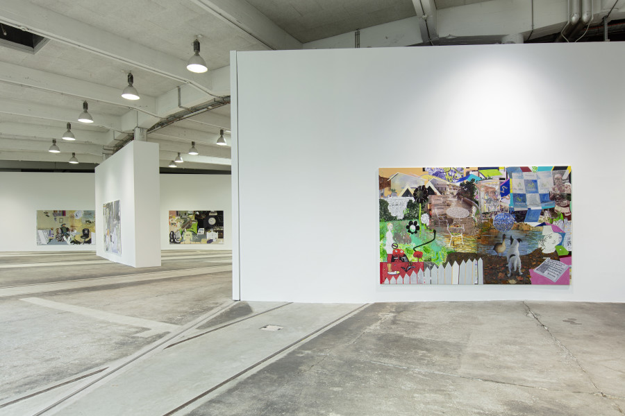 Michael Williams, MAKE PLANS GOD APPLAUDS, Installationsansicht Kunstzone Lokremise St.Gallen, Foto: Stefan Rohner