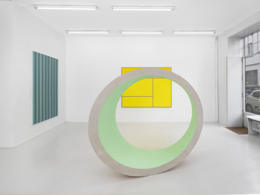 Installation view, Pierre Schwerzmann, trêve, Skopia, Geneva, 2025. Photo credit: Julien Gremaud, courtesy the artist and Skopia