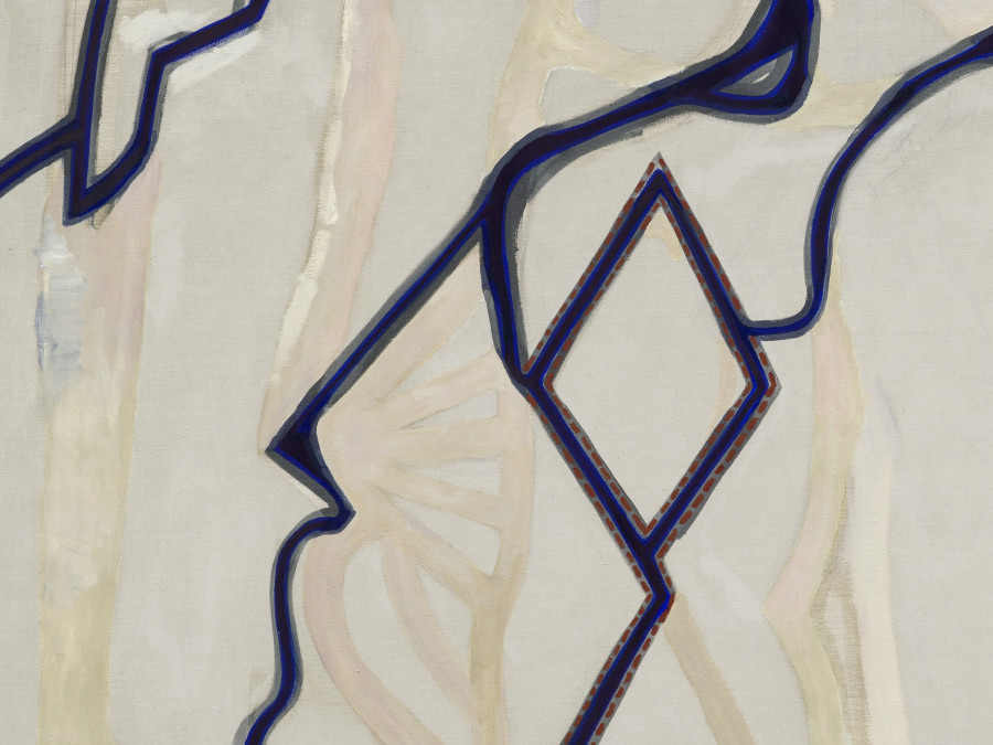 Emil Michael Klein, Untitled (detail), 2023, Oil on canvas, 130 × 150 cm