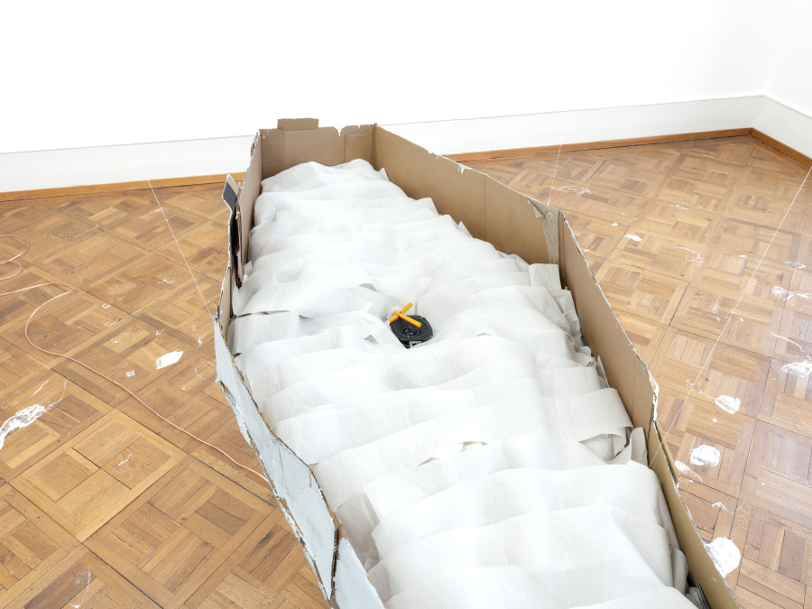 Nelson Schaub — « Rebuts de Ref- rain », Ausstellungsansicht / vue d’exposition / exhibition view Kunsthaus Biel Centre d’art Bienne 2026; Foto / photo: Lea Kunz