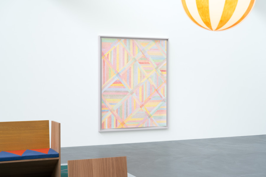 Exhibition view, Karim Noureldin, Tara, von Bartha, 2025, view on, Brea, all 2025. Photo: Finn Curry / von Bartha. Courtesy of the artist and von Bartha