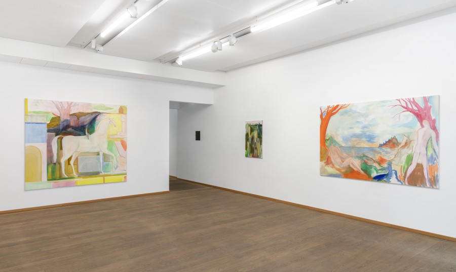 Installation view, Ralph Bürgin, Forum, Livie Gallery, 2025, Photos: Esther Mathis