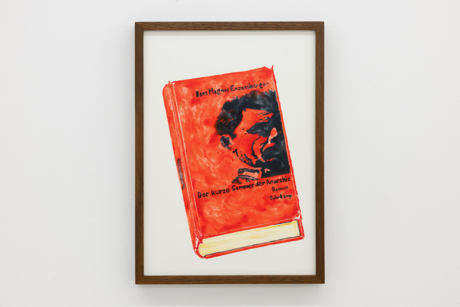 Lionne Saluz, Der kurze Sommer der Anarchie, 2022, aquarelle on polyester film, 22.5 x 31 cm. Photography: Gina Folly / all images copyright and courtesy of the artist and For, Basel