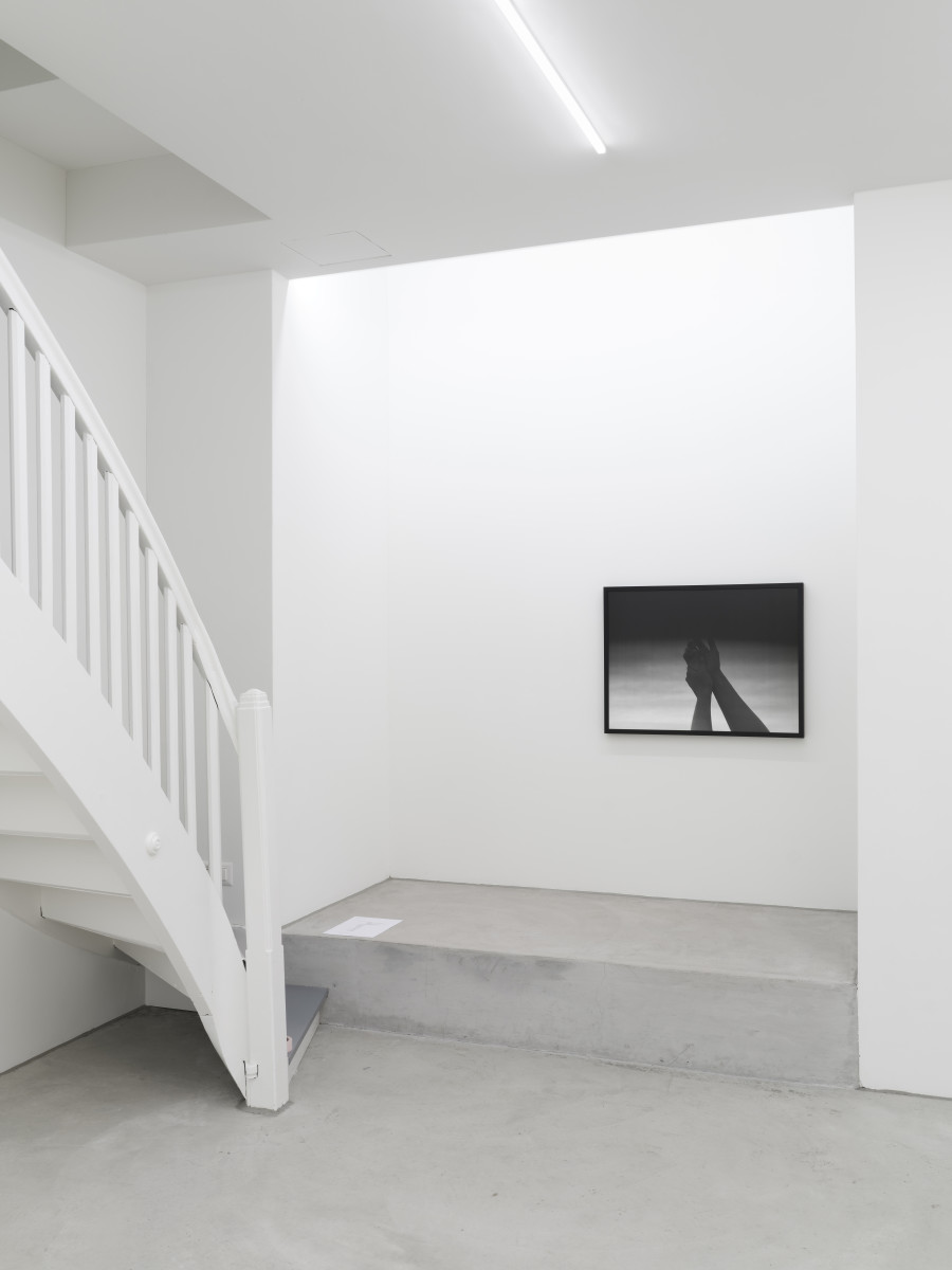 Installation view, Elegiac, Sarah Brahim, David Lindsay and Sophie Reinhold. Galerie Philippzollinger, 2024.