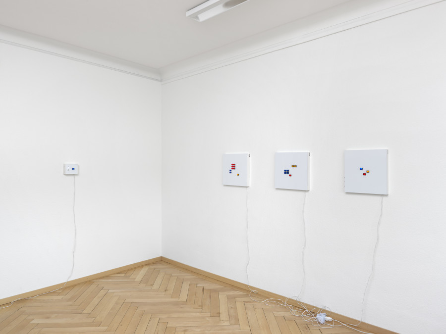 Machina Imaginis: Felix Natalis, Installation views, 2023, BELETAGE Art Space, Photos: Annik Wetter.