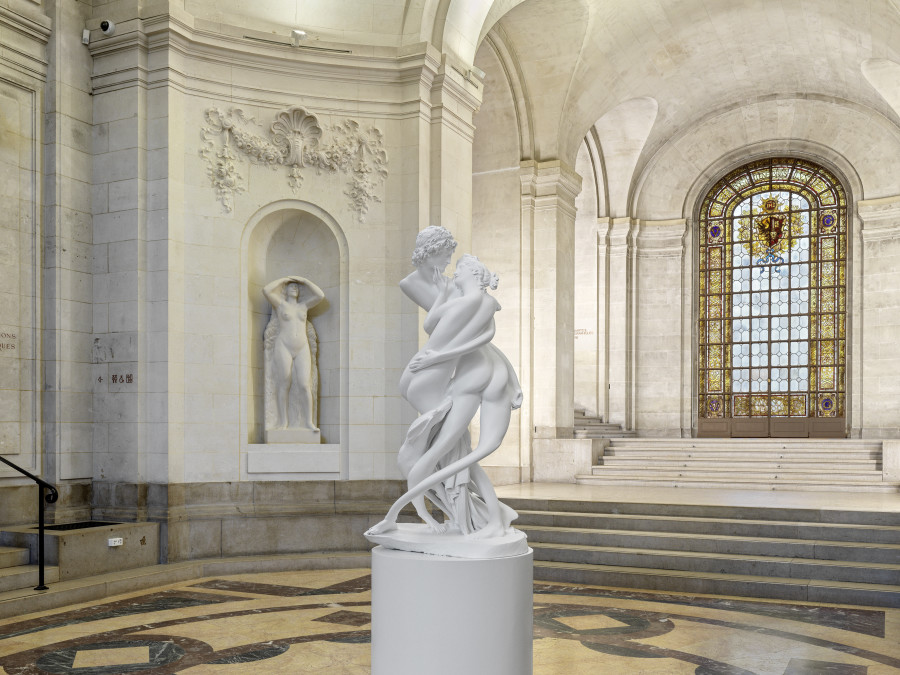 Exhibition view, Wim Delvoye, The Order of Things, Musée d'Art et d'Histoire, 2024.