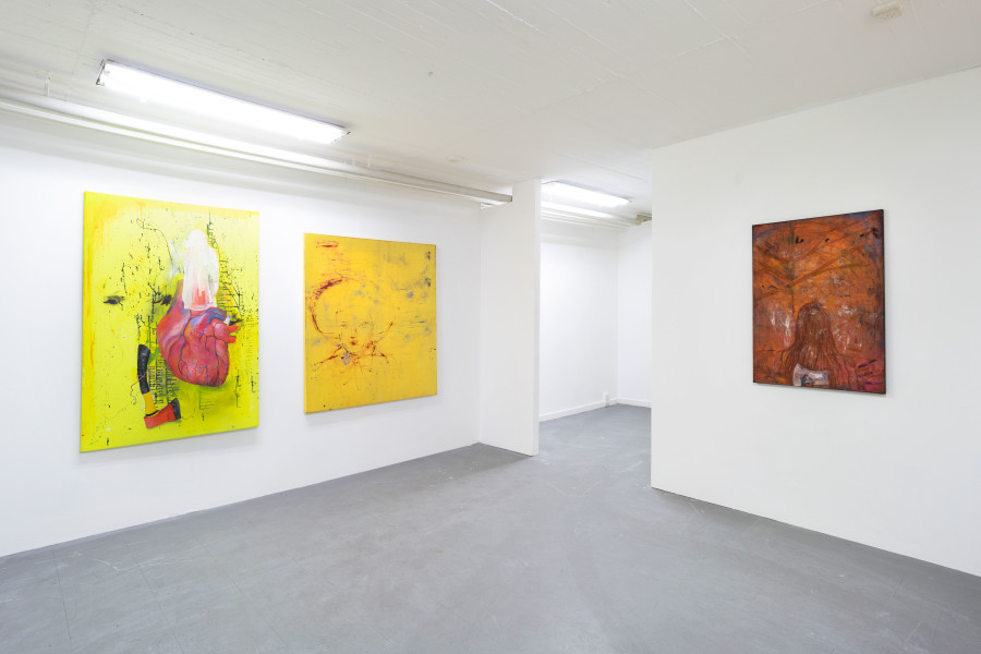 Exhibition view of Forever Home by Anne Fellner at Damien & The Love Guru, 2022, Photo: Claude Barrault