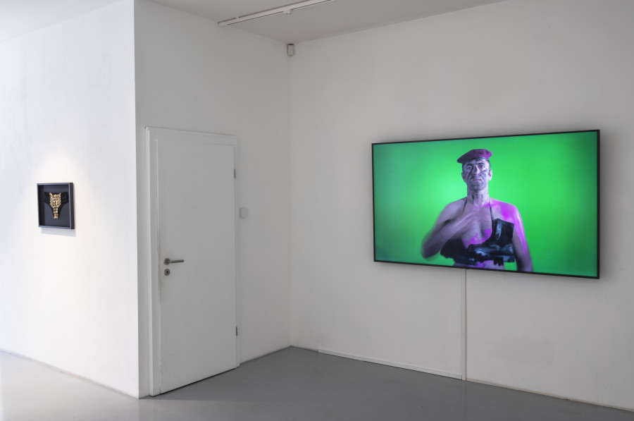 Exhibition view, Khaled Jarrar, Wounds To Close, Wilde, 2023. Photo Eric Bergoend