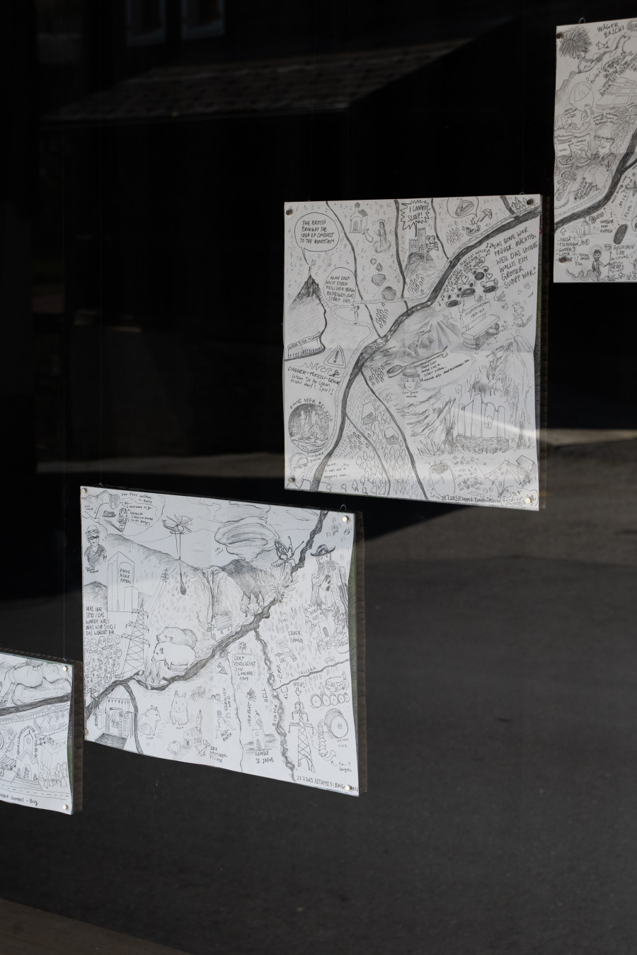 Exhibition, Willimann / Arai, Walking with the Rhone, 2023. Photo credit: Studio Stucky