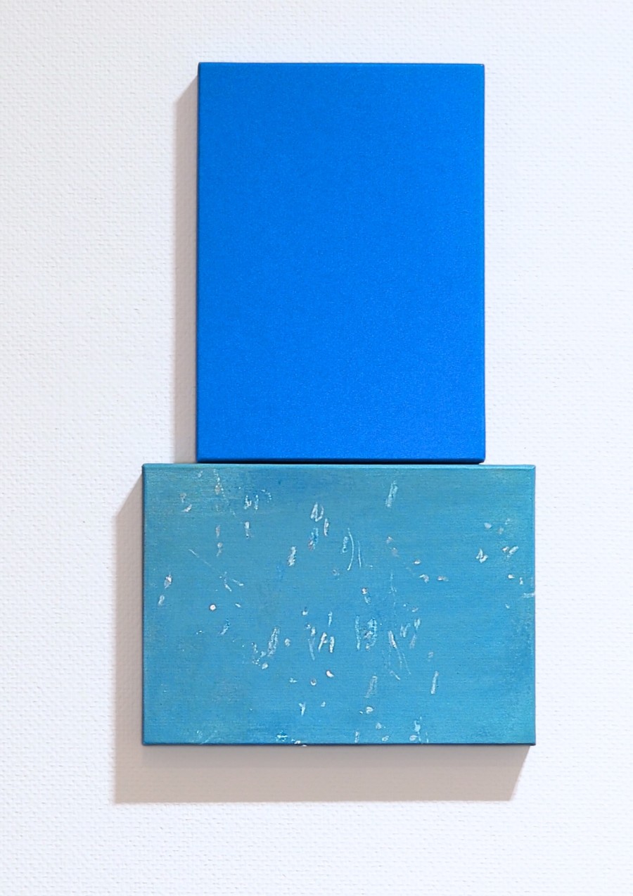 Exhibition view, Marco Antonini, Words make space, BELETAGE Art Space, Zürich, 2025-2026. Photo credit: Annik Wetter, courtesy BELETAGE, Zurich