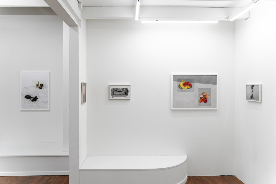 Exhibition views, Adam Cruces: Pastels, Blue Velvet, Zürich, Swiss, 2026. Photo: Adam Cruces