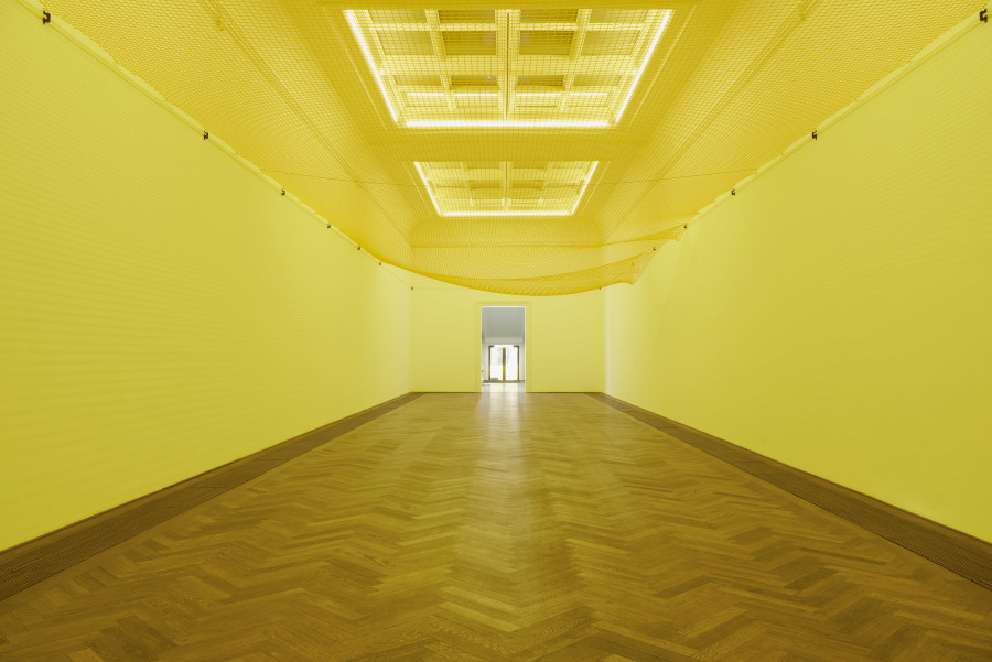 P. Staff, Afferent Nerves, 2023, installation view, in: P. Staff, In Ekstase, Kunsthalle Basel, 2023, photo: Philipp Hänger / Kunsthalle Basel
