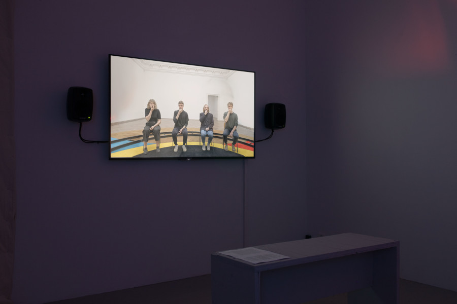 Dorian Sari, What Are We doing?, SALTS, 2024. Photo credit: Charles Benjamin