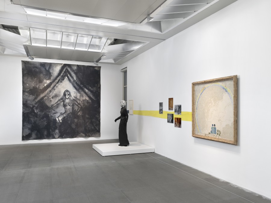 Installation view ‘Collection intervention by Amy Sillman’, Kunstmuseum Bern, 2025, photo: © Annik Wetter