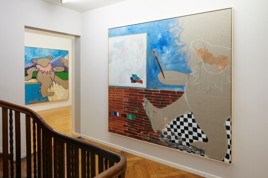Tina Braegger, exhibition shots “One Million Bears”, 2025, Museum im Bellpark, Kriens. Photo: Martin Stollenwerk