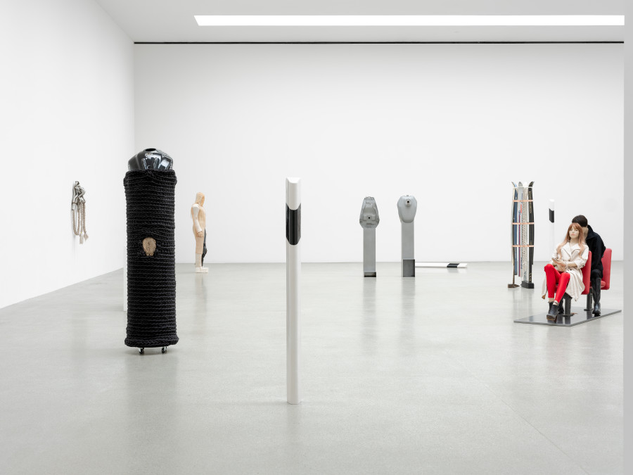 Exhibition view, Alexandra Bircken, SomaSemaSoma, Kunsthaus Biel Centre d’art Bienne, 2025. Photo credit: Lea Kunz