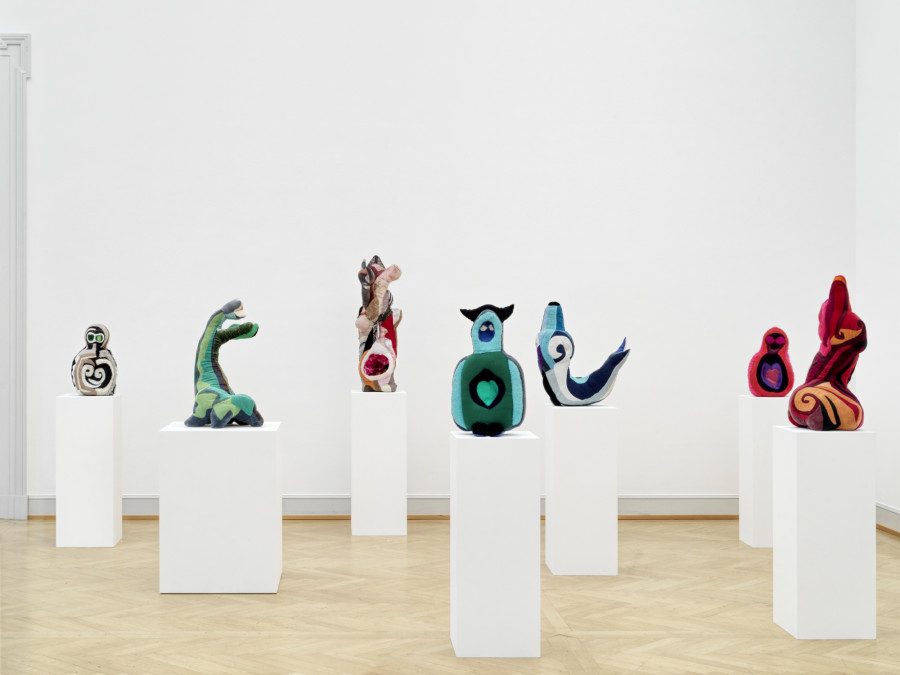 Unexpected Encounters, New Perspectives on the Collection, Installation view, 2023, Kunstmuseum St.Gallen, Photo: Stefan Altenburger.