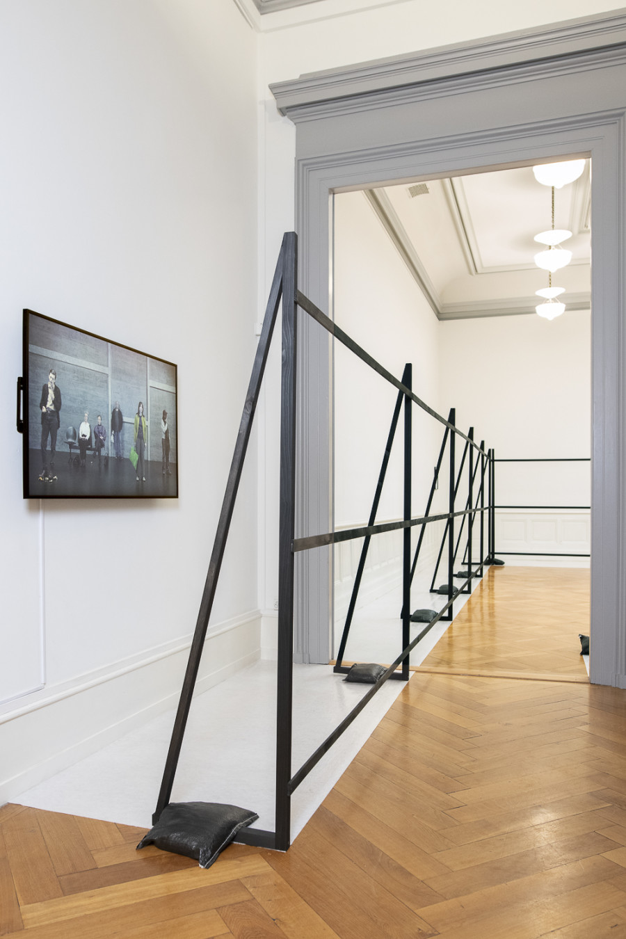 Exhibition view, Yul Tomatala, FAUX JOUR, Société des Arts de Genève, 2025. Photo credit: Greg Clément