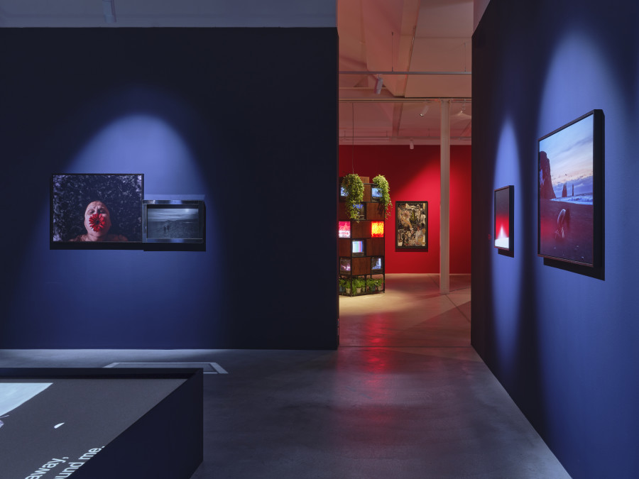 Installation view Poulomi Basu – Phantasmagoria © Fotomuseum Winterthur / Conradin Frei